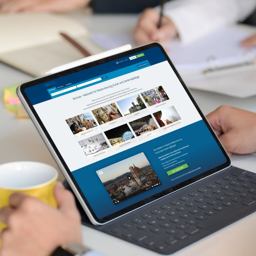 Romoe - Das Netzwerk für Restaurierung, Kunst und Denkmalpflege