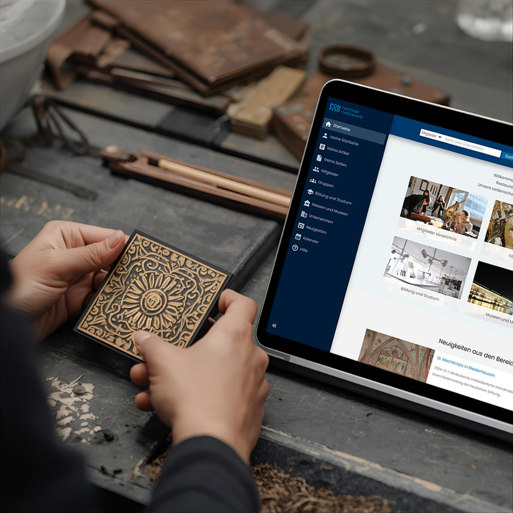 Romoe Marketing und Reichweite, Netzwerk für Restaurierung, Kunst und Denkmalpflege